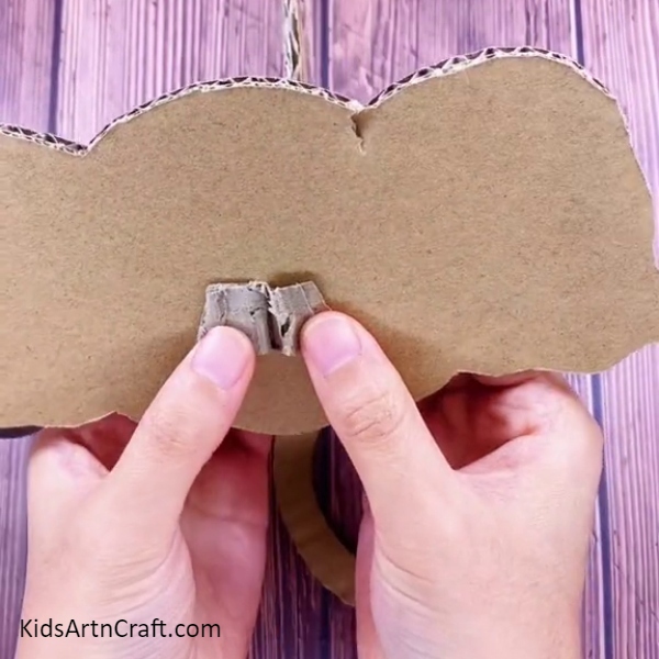 Spreading The Trunk Into Two Part-An Easy-to-Follow Tutorial for Crafting an Elephant Ring Toss Game for Kids