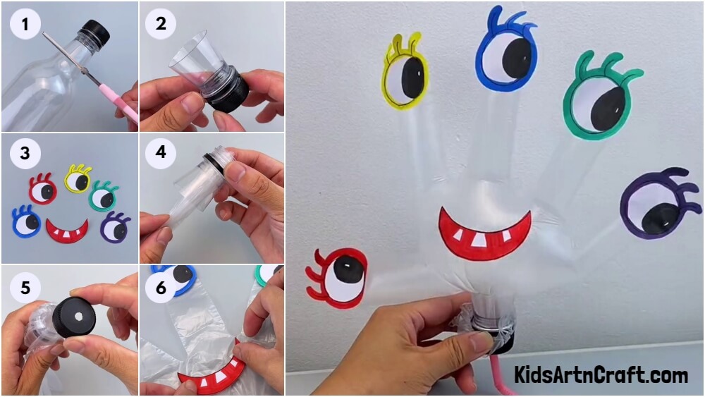 Fun to Make Recycled Materials Toy Art & Craft Tutorial For Kids