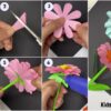 Handmade Paper Flower Craft For Home Decor