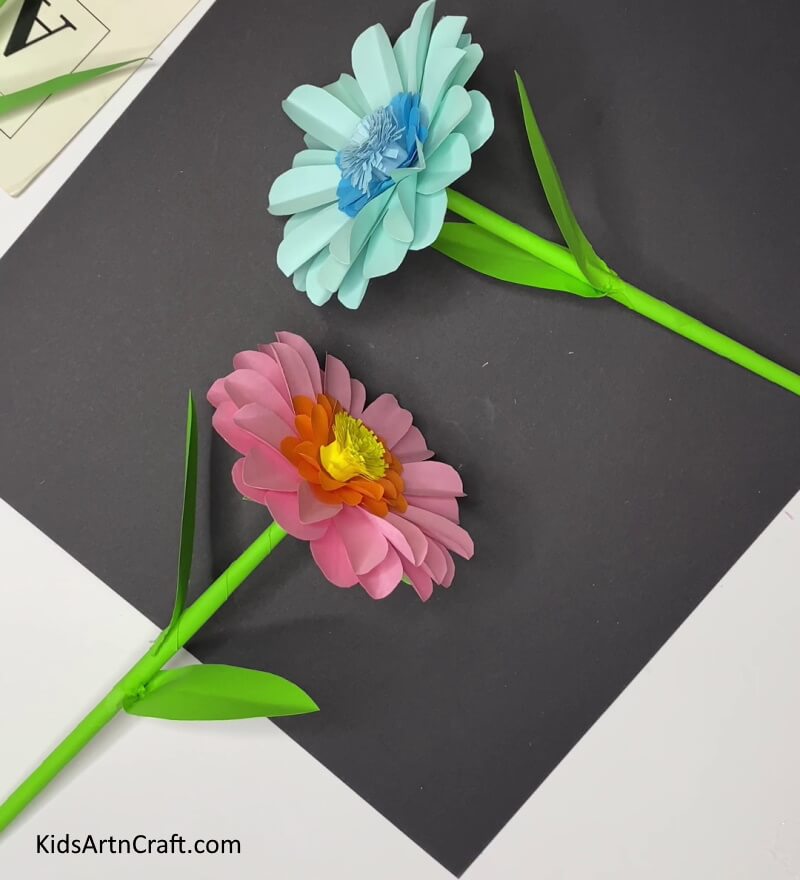 This Is The Final Look Of  Paper Flower Decor! - Crafting Paper Blooms For Home Decor