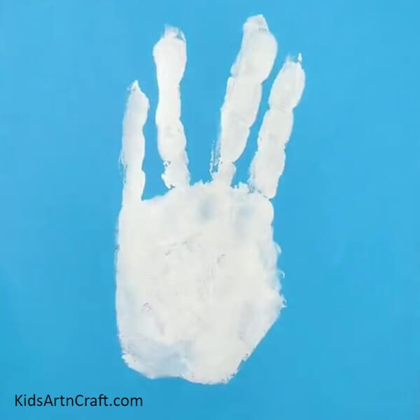 Impressing The Handprint- Detailed Directions to Create a Bunny Using Handprints 