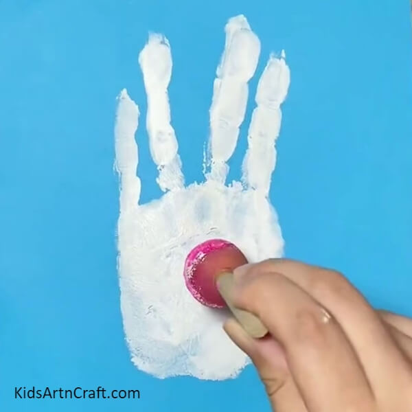 Making Nose Crafting a Bunny Out of Handprints - Guidelines 