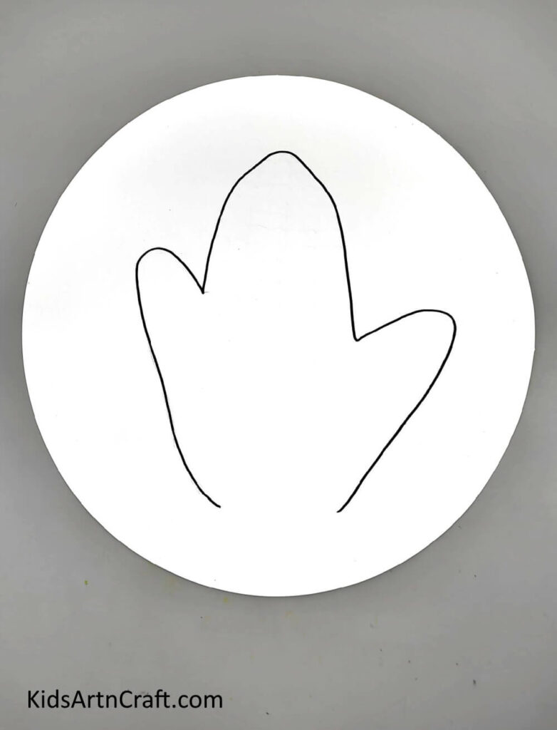 Handprint Corn Drawing easy Tutorial For Kids Kids Art & Craft