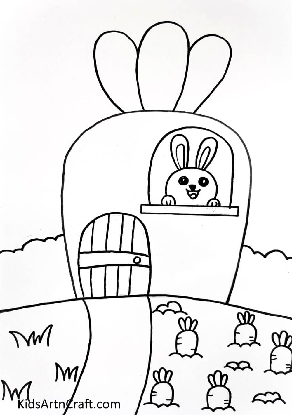 Completing The Garden Of Bunny House - Follow this Tutorial to Create a Bunny House