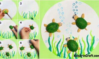 How To Learn Turtle From Walnut Shell Craft Tutorial