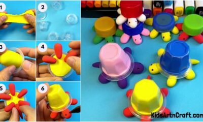 How to Make a Clay Turtle Step by Step Tutorial for kids