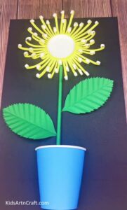 How to Make a Flower Out of a Paper Cup For Kids - Kids Art & Craft