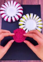How to Make a Paper Cup Flower Easy Tutorial for Kids - Kids Art & Craft