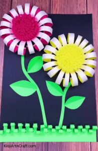 How to Make a Paper Cup Flower Easy Tutorial for Kids - Kids Art & Craft