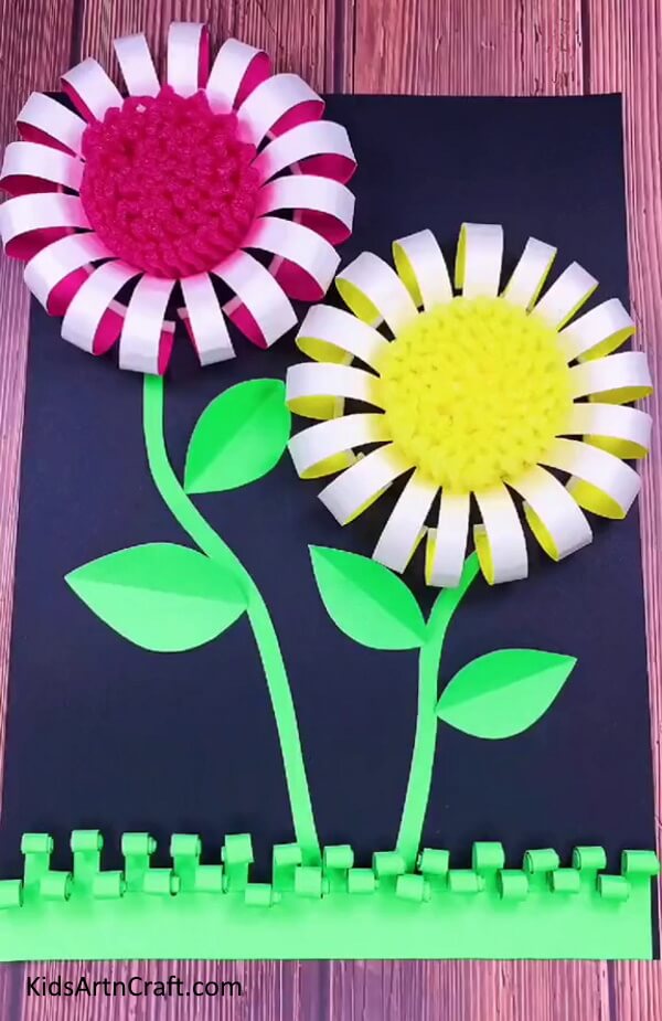 Your Paper Cup Flower Craft is Ready - Showing kids how to craft a Paper Cup Flower with ease