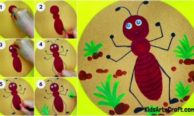 How To Make Ant Craft Step-by-step Tutorial