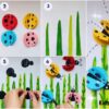 How to Make Beautiful Paper Ladybug Tutorial for kids