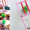 How to make Cart Using Plastic Straw easy Tutorial