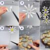 How To Make Cotton Earbud Flowers Craft Step by Step Tutorial