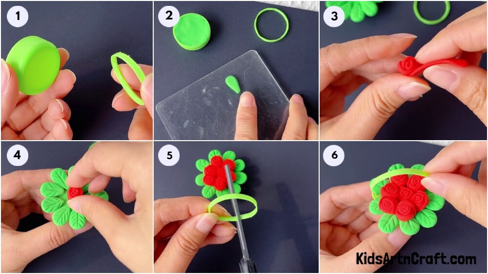 How To make Flower Basket Using Clay and Plastic Bottle