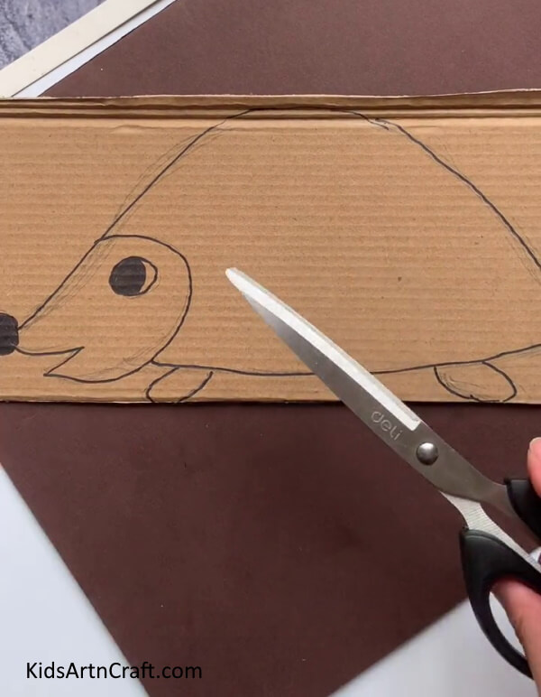 Cutting The Hedgehog- Achieving a Hedgehog Form with Leaves is Effortless 