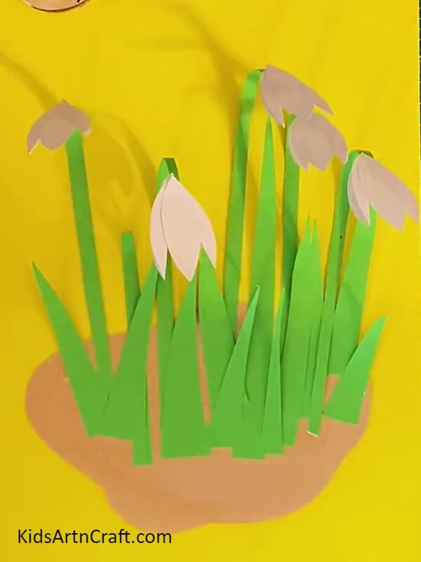 Our Paper Lily Flower Craft Is Ready-Crafting a lily paper flower with kids