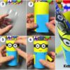 How To Make Minion Pencil Stand Craft Tutorial For Kids