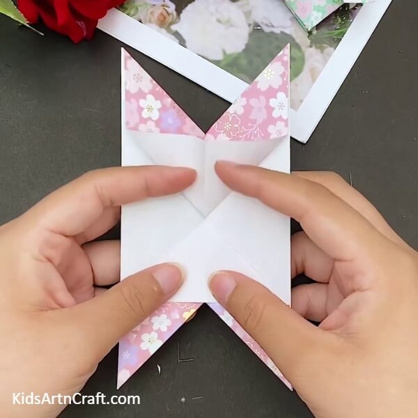 Turning The Shape Inside Out- Guide to forming a heart-shaped envelope through origami 