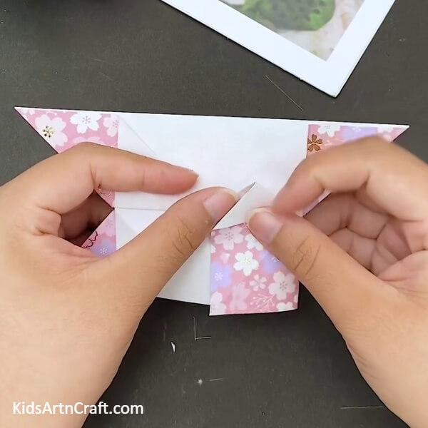Make Some More Folds- Making a paper heart envelope with origami, step-by-step 