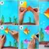 How to Make Origami Paper Fish Easy Tutorial for kids