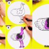 How To Make Ostrich Easy Tutorial For Kids