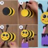 How To Make Paper Bee Easy Craft for Kids
