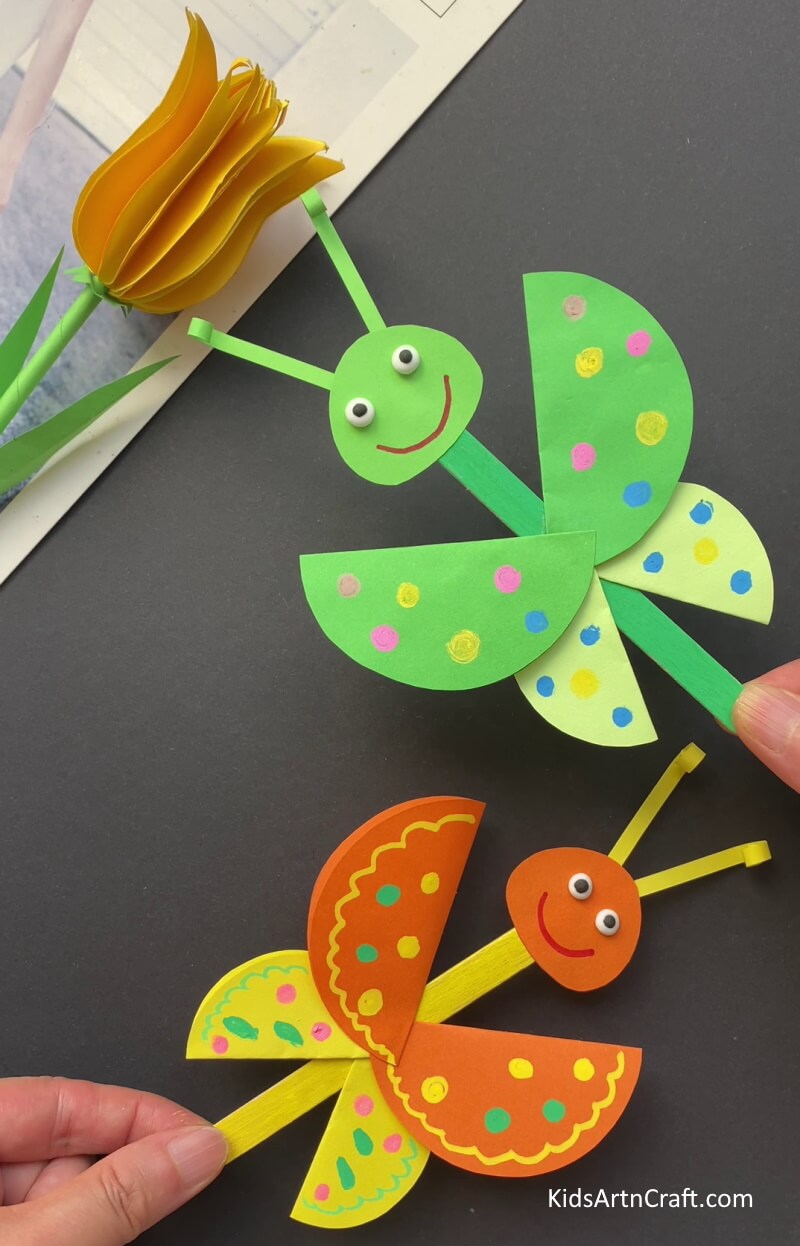 Your Paper Butterfly Craft Is Ready! - Create a Paper Butterfly Easily With This Tutorial