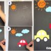 How To Make Paper Car Artwork For Kids