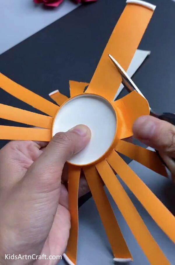 Shaping Eyes-Creating a Paper Cup Crab Craft for young ones