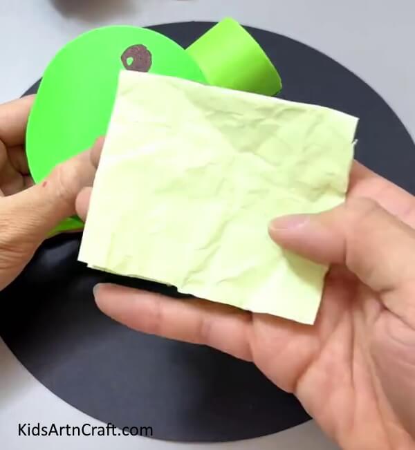 Taking A Tissue Paper For Its Shot - Assembling Paper Zombie Plant Creations For Kids 