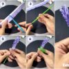 How to Make Paper Lavender Flower Easy Tutorial