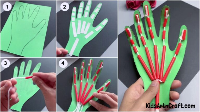 How To Make Paper Robotic Hand for kids - Kids Art & Craft
