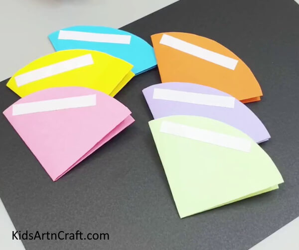 Forming 5 More Quarters - A Handicraft Of Paper Umbrella That Is Easy For Kids To Make 