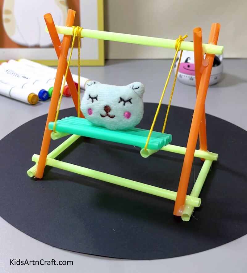 Your Straw Swing Craft Is Ready! - Forming an Original Straw Swing Activity For Youngsters to Make
