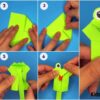 Moving Paper Toy Frog Easy Craft For Kids