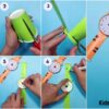 Paper Cup Wrist Watch easy Tutorial for Kids