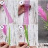 Realistic Crepe Paper Pompus Flower Craft Idea For Beginners