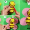 Recycled Egg Cartoon Bee Craft Tutorial For Kids
