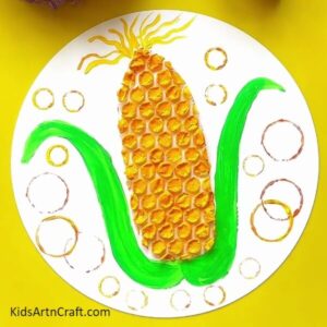 Simple Corn Craft Using Bubble Wrap Tutorial For Beginners - Kids Art ...