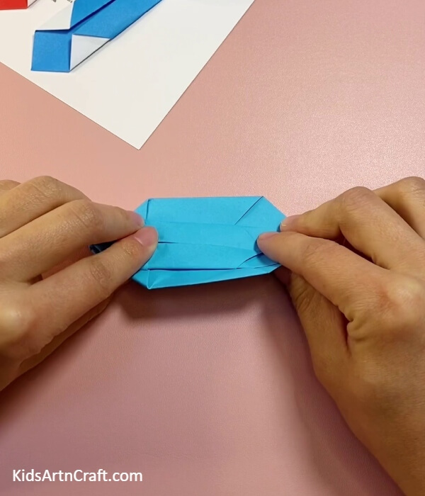 Fold The Inner Flaps-Making a paper watch with the art of origami in the house.
