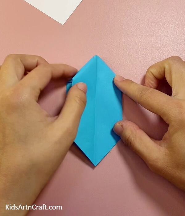 Push The Flap Inwards-Producing a watch out of origami paper in the comfort of your domicile