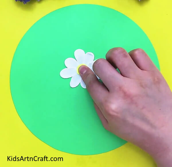 Making The Center Of The Flower- A Simple Guide on How to Create Clay Flowers for Kids 