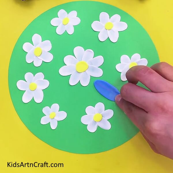Making More Flowers And A Leaf- Crafting Clay Flowers with Kids - An Easy Tutorial 