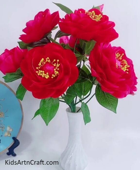 This Is The Final Look Of Your Flowers-Guide for Constructing Artificial Flowers for Beginners 