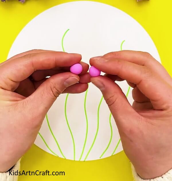 Making Small Round Clay Balls- A Kid-Friendly Guide To Crafting Clay Flowers With Ease 
