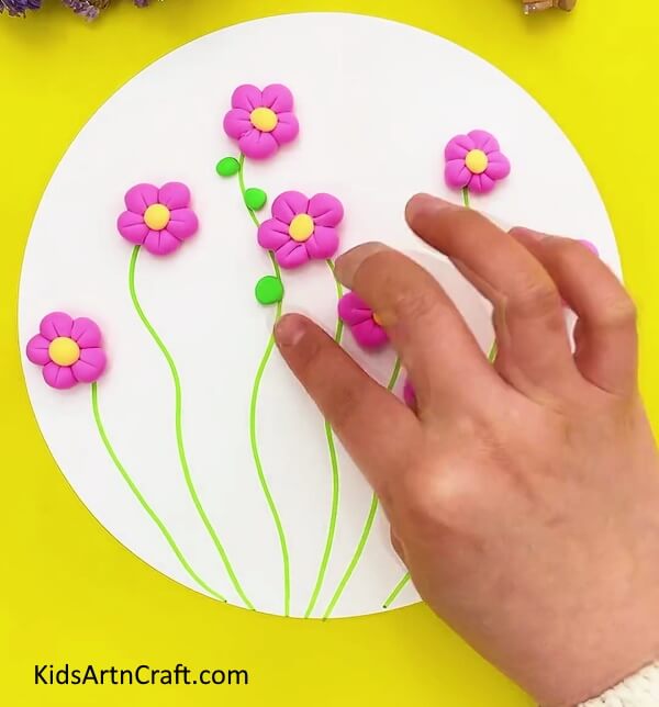 Making Leaves- Learn How To Make Clay Flower Artwork Quickly With This Tutorial For Kids 