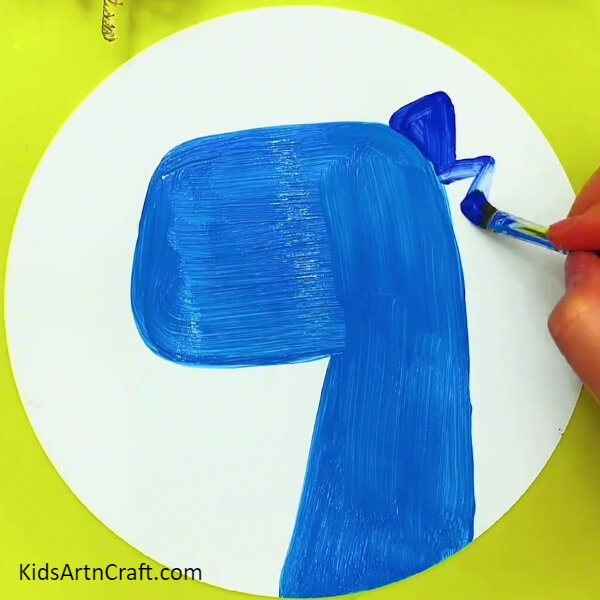  Making Plates From The Head Of The Dinosaur-Fun Dinosaur Picture Art for Kids: Step-by-Step Directions
