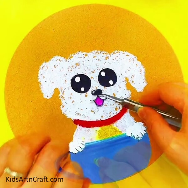 Puppy Needs A Mouth-Puppy Artwork for Kids
