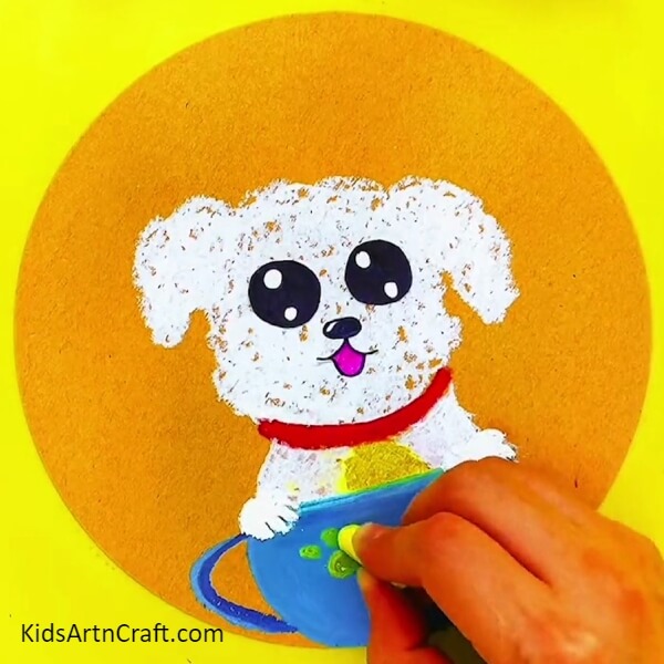 Decorate The Teacup-Simple To Make Puppy Drawing Ideas